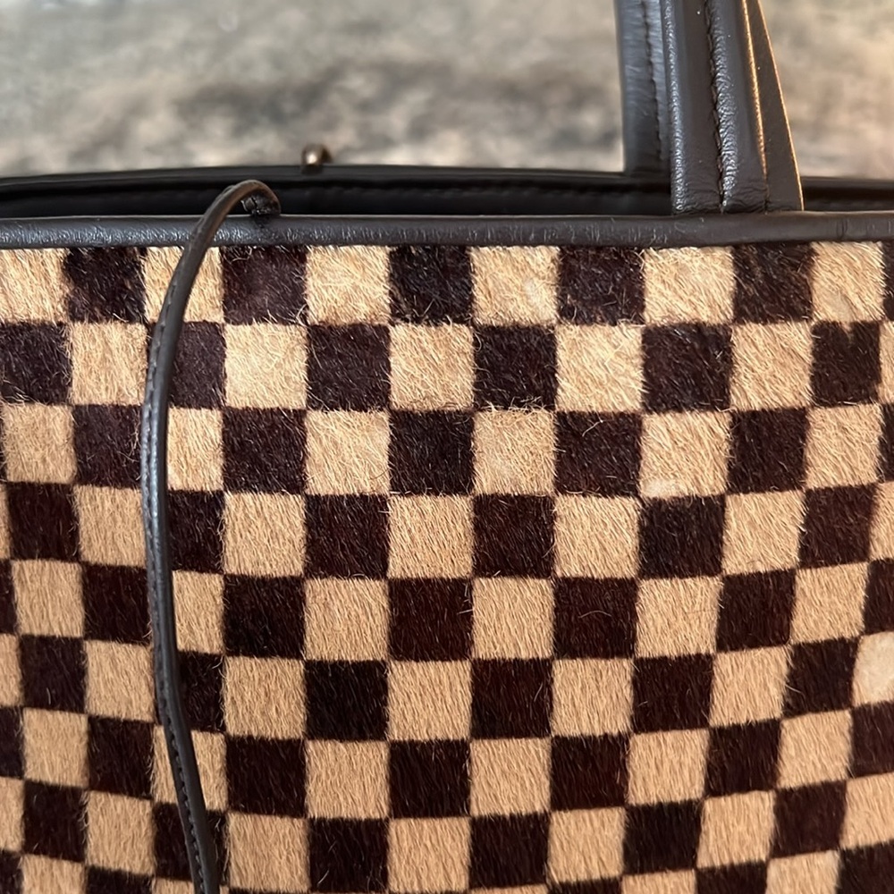Louis Vuitton Impala Mini Tote Brown Damier Sauvage Huracan - Picture 12 of 14
